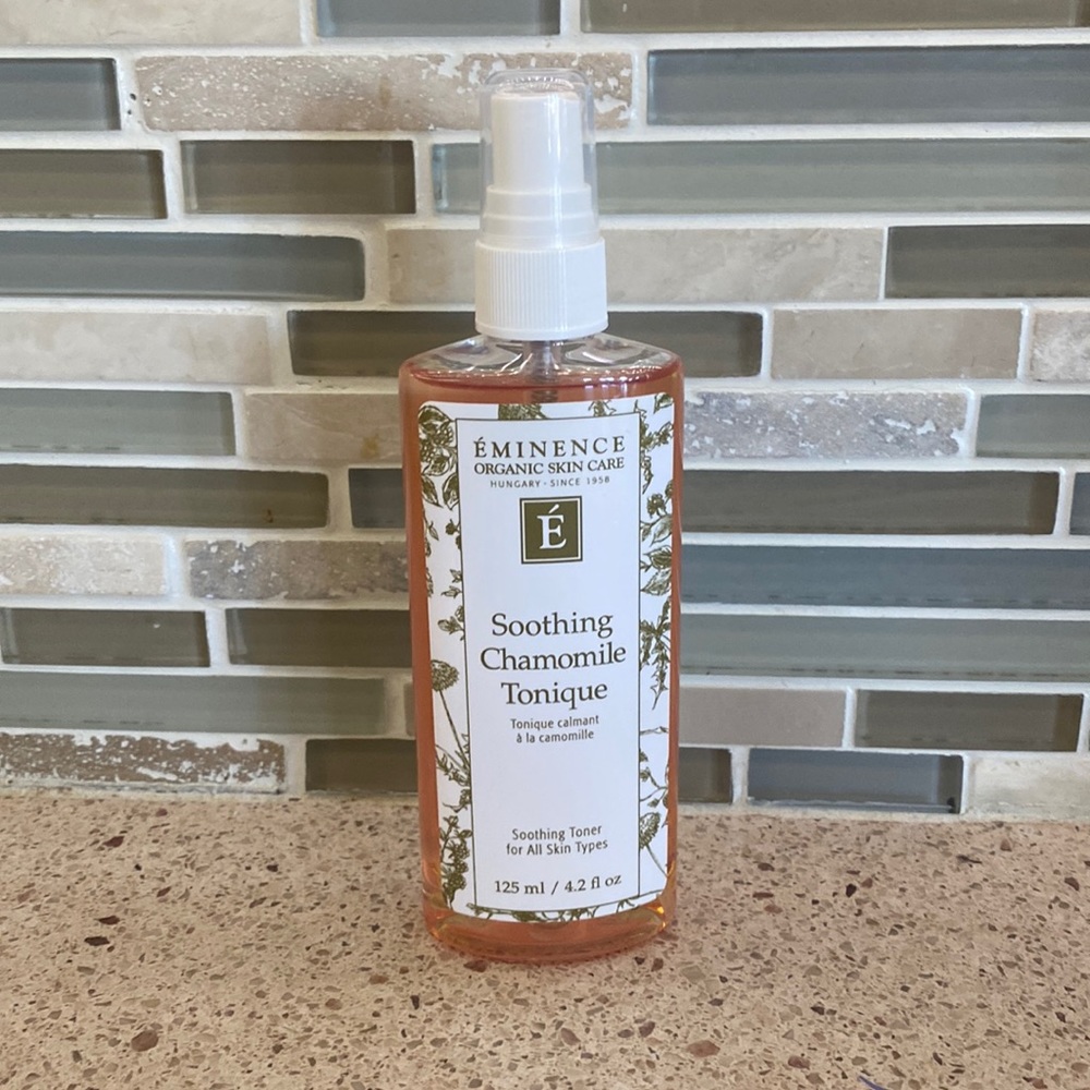 Eminence Organics soothing chamomile tonique